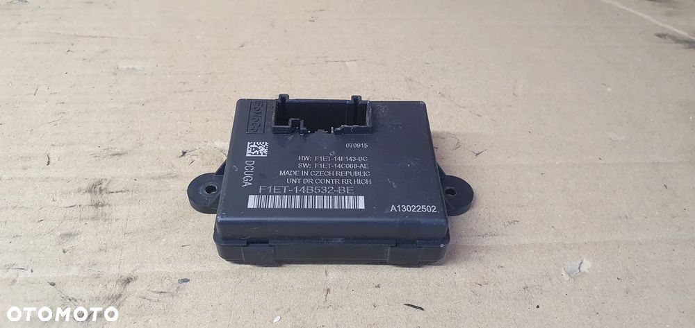 Moduł sterownik drzwi lewy tył Ford C-max F1ET-14B532-BE - 2