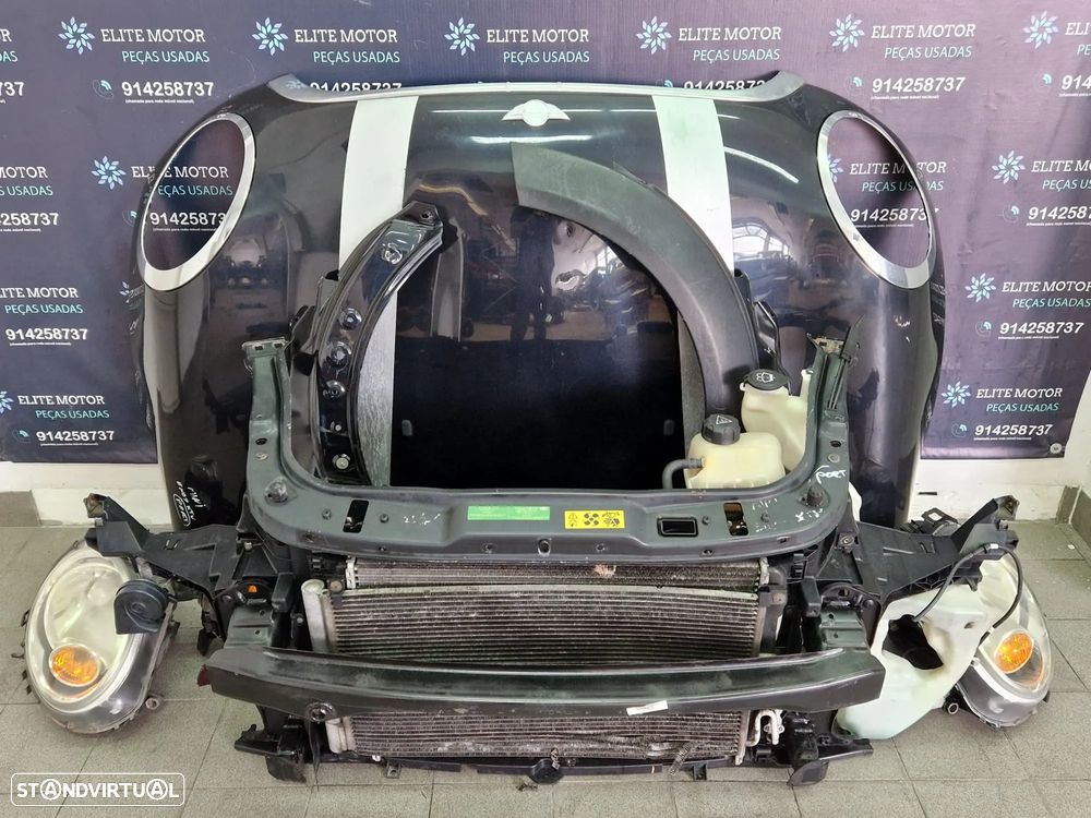 Frente completa usada MINI ONE R56 1.4i capot parachoques oticas radiador R55 R57 GASOLINA - 5