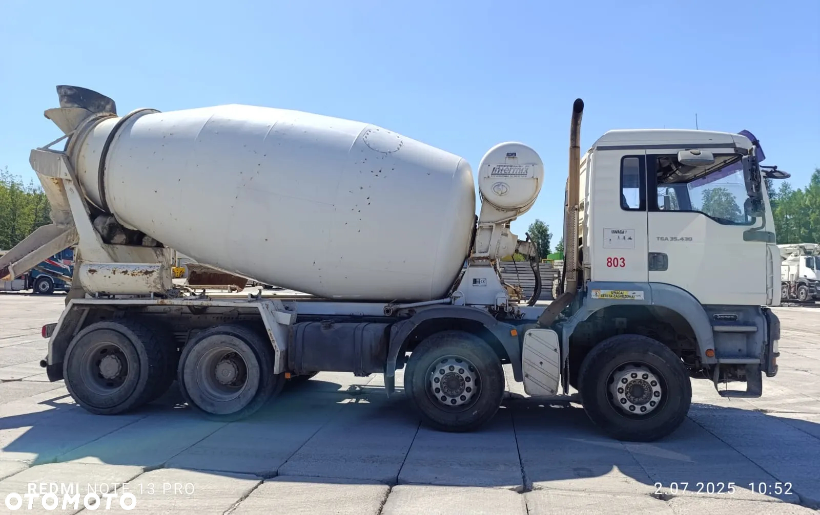 MAN TGA 35.430 Betonomieszarka 10m3 - 2