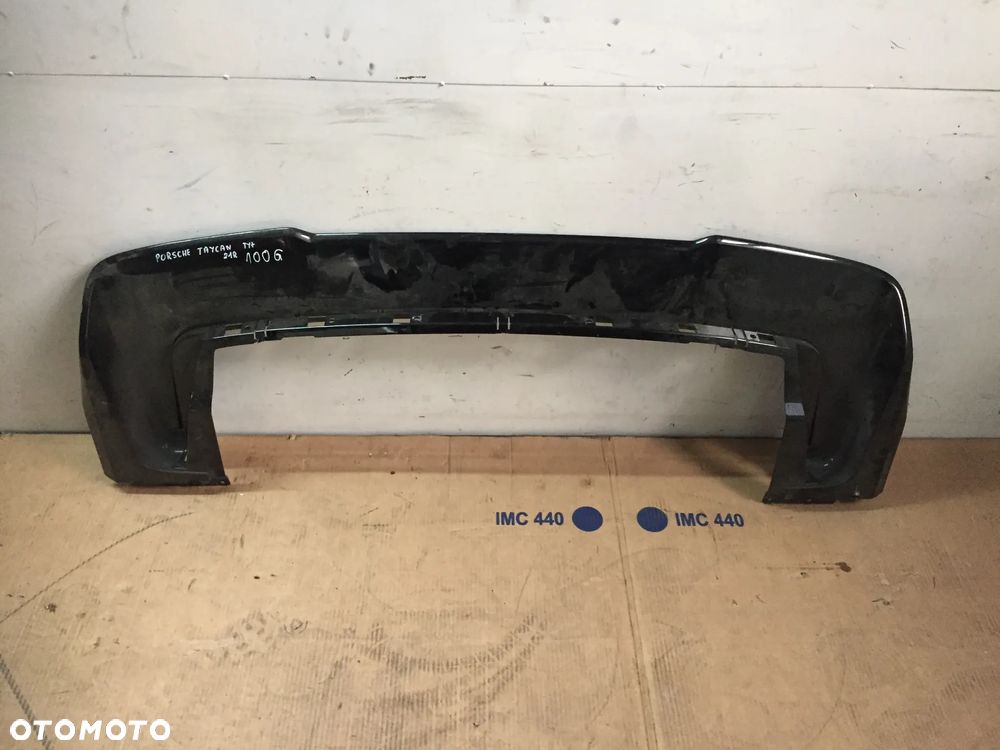 PORSCHE TAYCAN 21R 9J1 SPOILER DYFUZOR ZDERZAK TYŁ 9J1807521 - 1