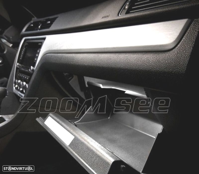 KIT COMPLETO 16 LAMPADAS LED INTERIOR PARA VOLKSWAGEN VW PASSAT B7 SEDAN 12-15 - 3