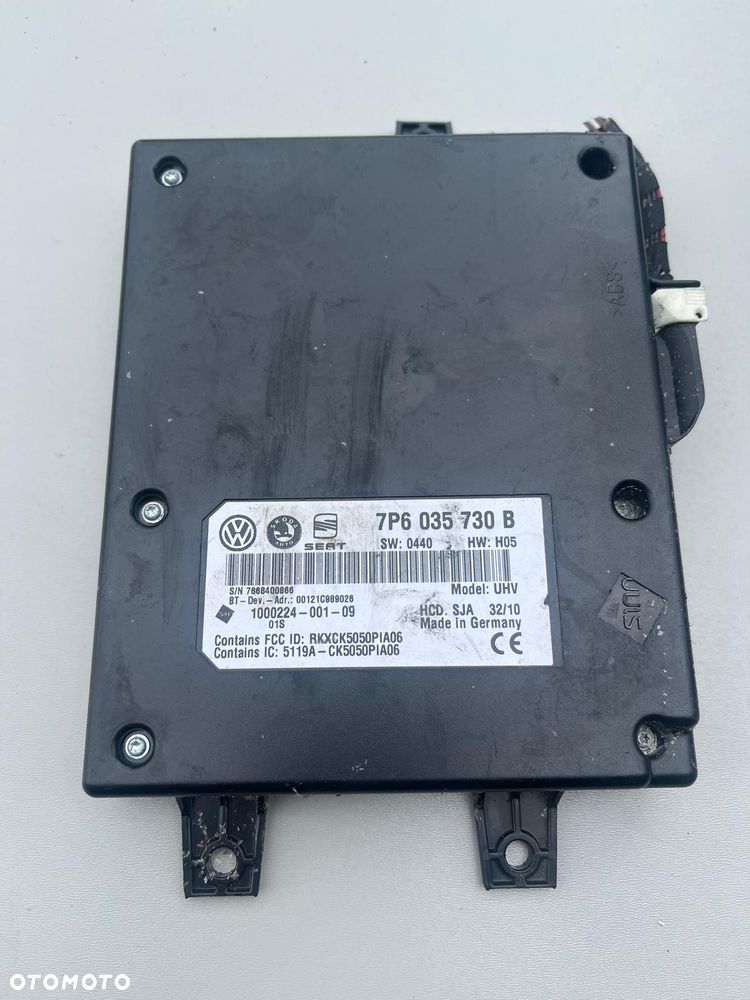 Moduł Bluetooth 7P6035730B VW Volkswagen Passat CC - 1