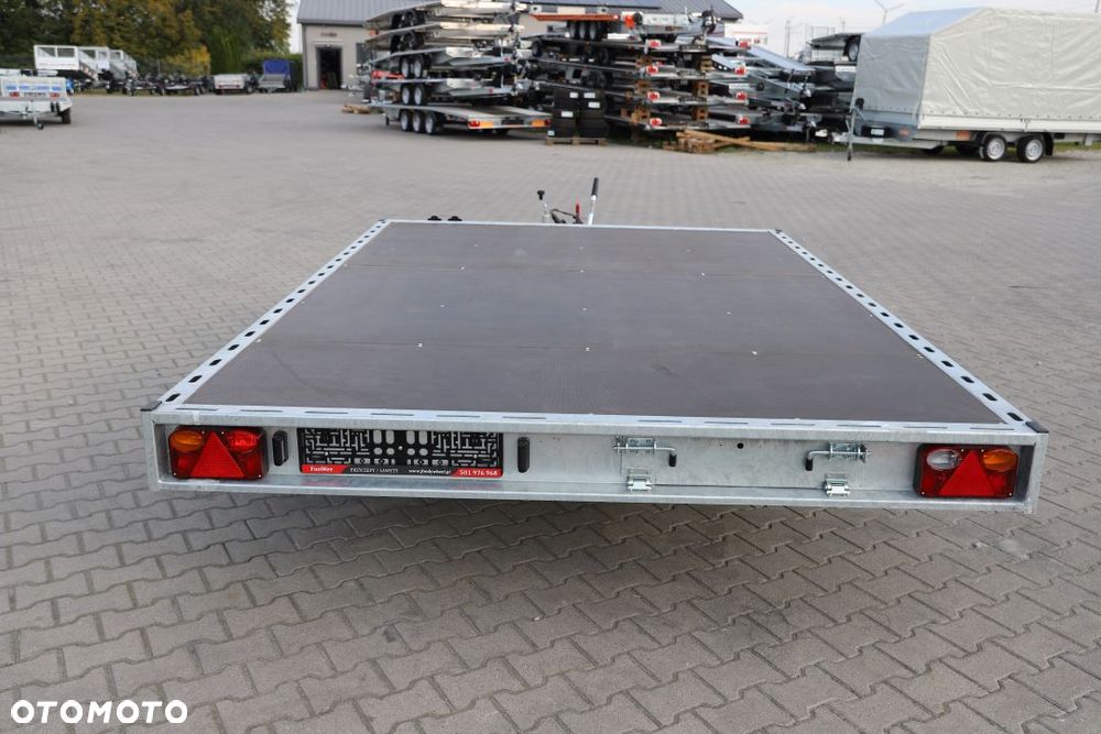 Inny Platforma FOOWEE 3.2x2.2 do transportu dwóch quadów, buggy DMC 1300kg, Podjazdy 2.4m alu - 4