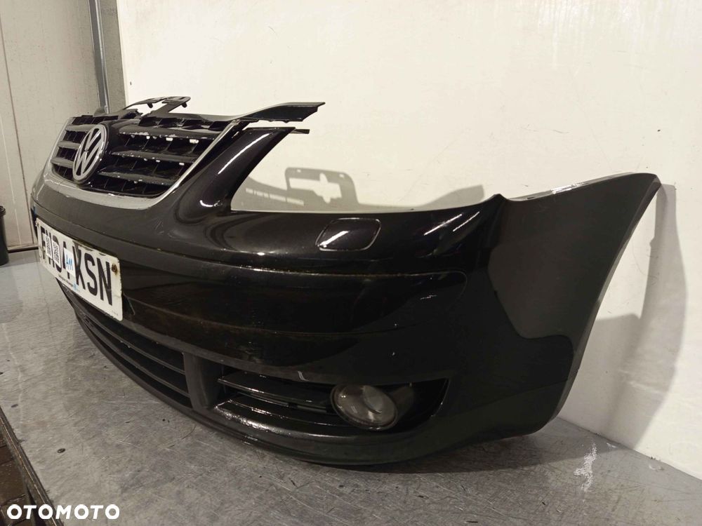 + ZDERZAK PRZÓD PRZEDNI DO VOLKSWAGEN VW TOURAN LC9Z CZARNY SPRYSKIWACZE LAMP XENON HALOGENY - 3