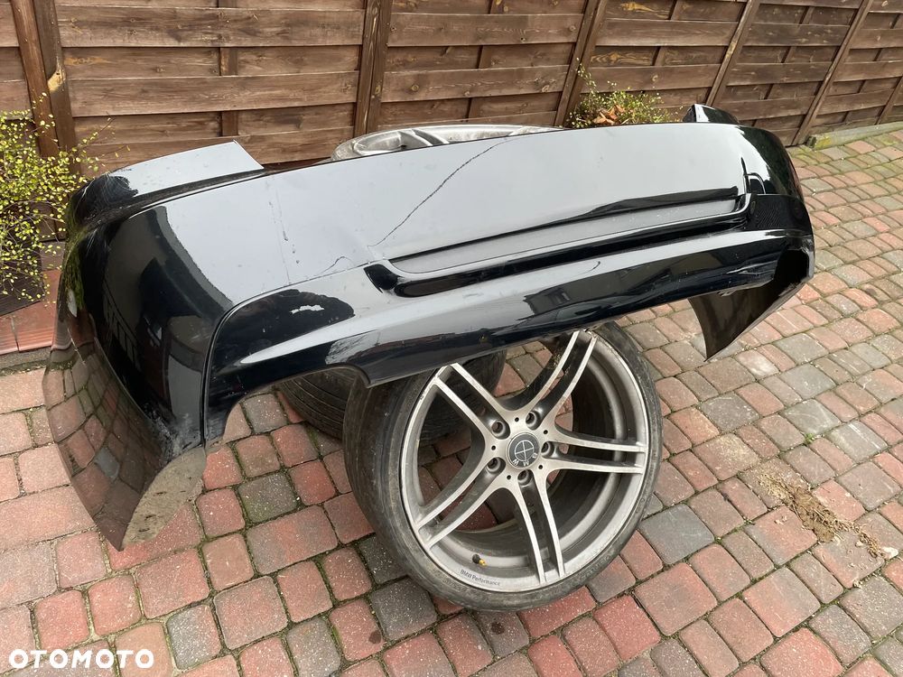 bmw e90 e92 e93 m pakiet tył tylni zderzak 475 blacksapphire