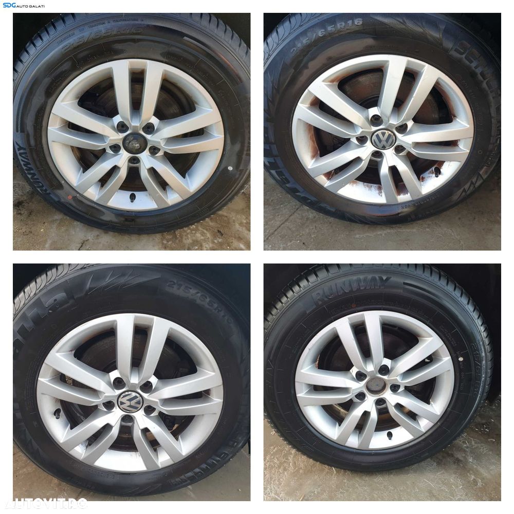 Set 4 Jante Janta Roata Roti Aliaj 215 65 16 R16 Volkswagen EOS 2006 - 2016 [Q0180] - 1