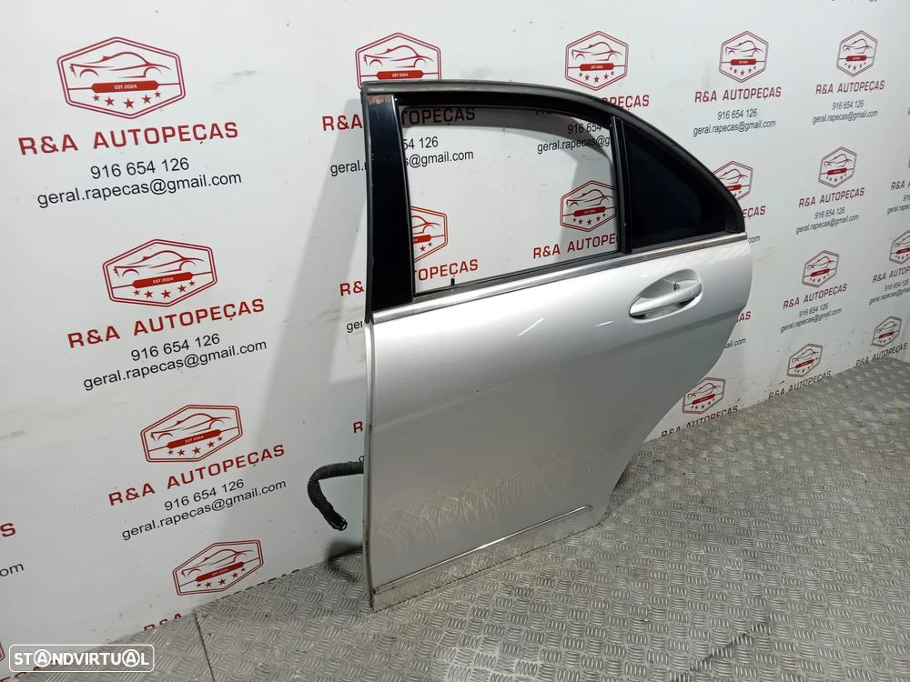 Porta Trás Traseira Esquerda Mercedes Class C W204 Sedan Original - 2