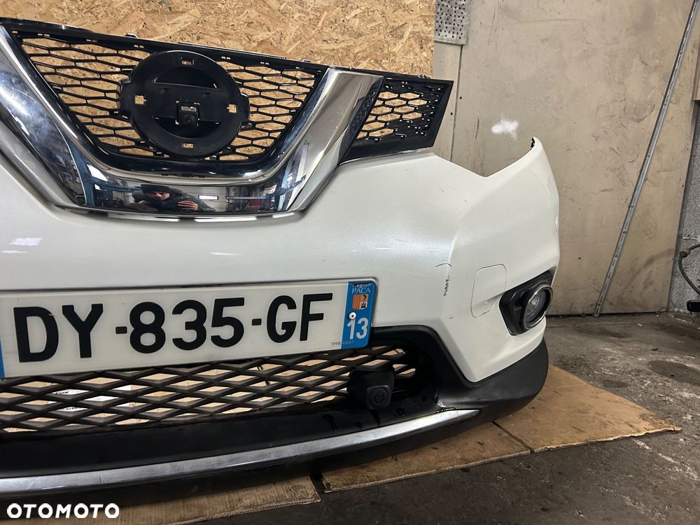Nissan X-trail III T32 zderzak przód 6x pdc przedni kompletny grill atrapa 2014- kamera perła płyta pod zderzak - 15