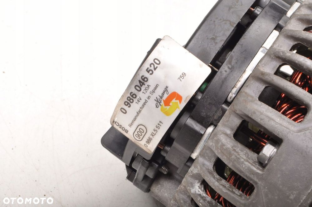 PORSCHE BOXSTER 986 3.2 ALTERNATOR 0986046520 - 7