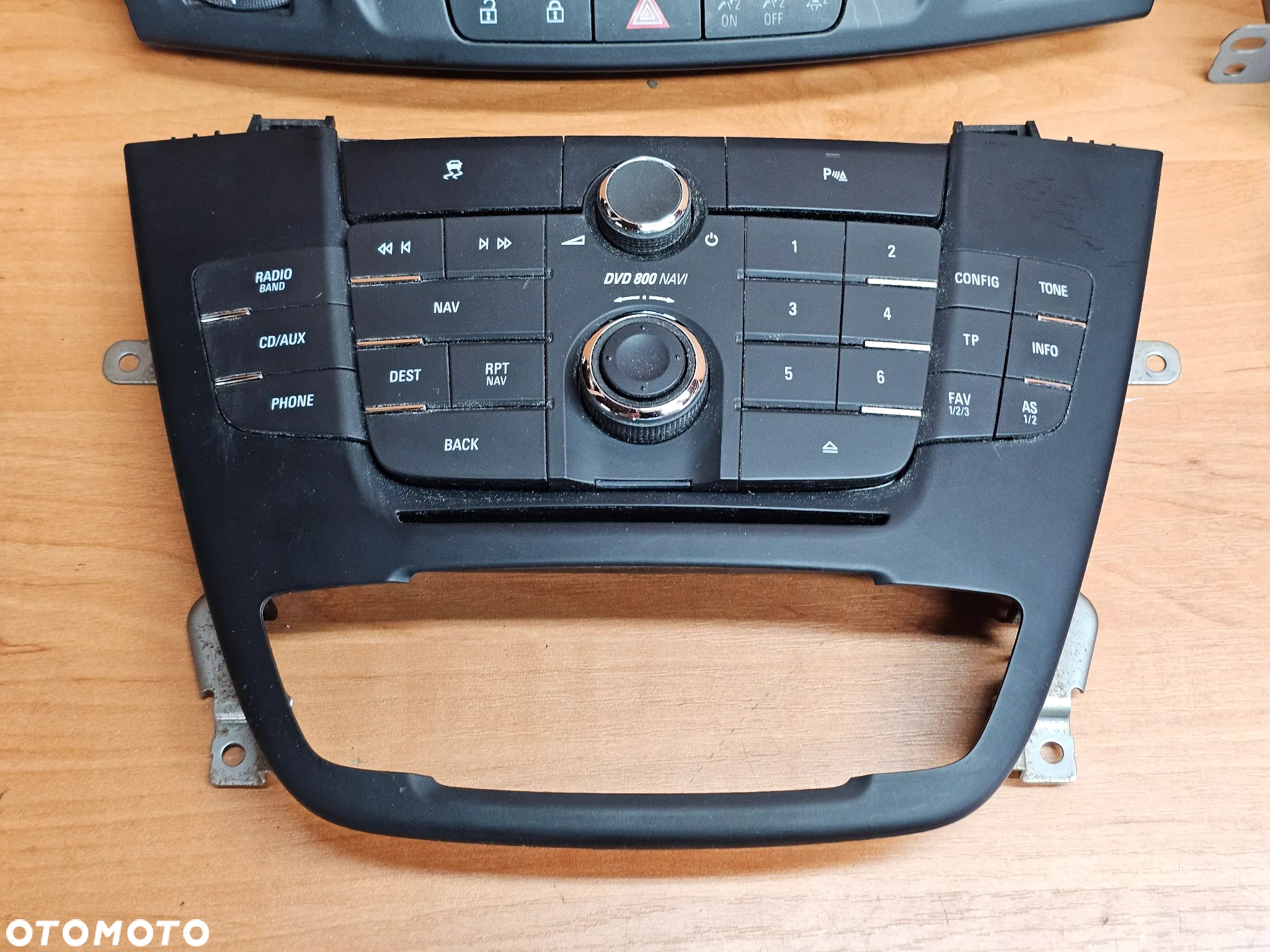 RADIO NAWIGACJA KOLOROWA OPEL INSIGNIA A DVD 800 NAVI CZARNA KOMPLET PRZED LIFT - 4