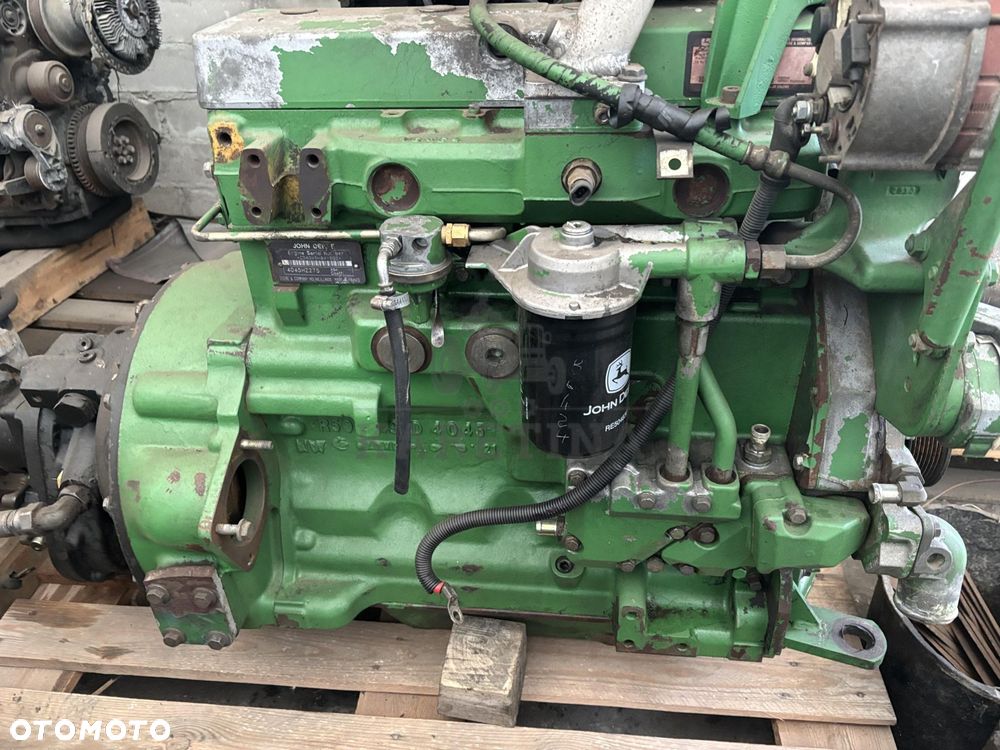 John Deere 3200, 3220, 3400 Silnik Słupek Blok Koło Zamachowe Kolektor Wał Wałek 4045HZ275 - 4