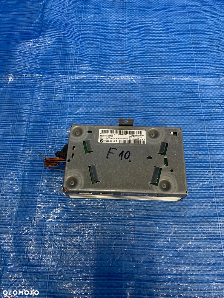 WZMACNIACZ AUDIO NAGŁOŚNIENIA HI-FI  BMW F01 F02 F06 F07 F10 F11 F12 13 HARMAN  9343764 - 1