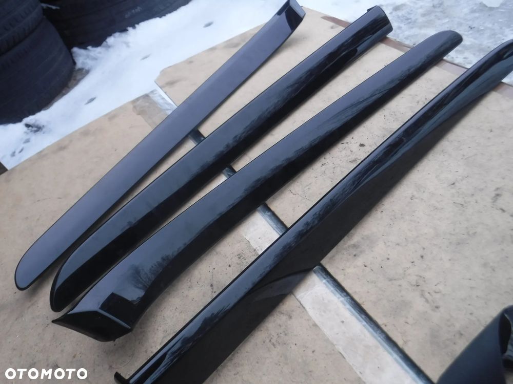Seat Exeo dekory listwy drzwi 3R0867420B komplet czarne - 1