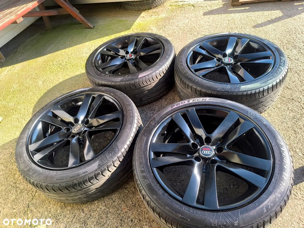 5x112 Alufelgi Felgi Aluminiowe 18 Koła Letnie Lato SKODA SUPERB SEAT AUDI A4 B7 B8 B9 A6 C6 VW PASSAT MERCEDES BMW Legnica ALU-RAD 235/45 4mm - 2