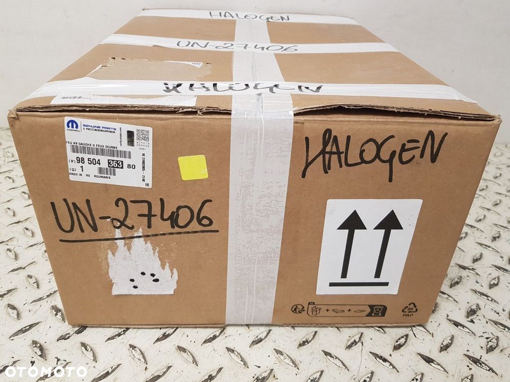 ORYGINALNY HALOGEN LED DRL LEWY PRZEDNI PEUGEOT 208 II 2008 2 LIFT 23-25 9850436380 - 10