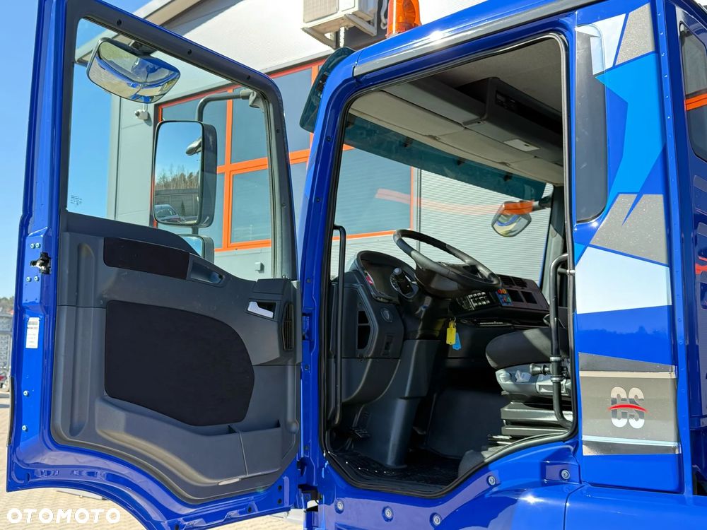 MAN TGM TGL TGS 18.250 // wywrotka // skrzynia // HDS HMF z pilotem // 4x2 // budowlanka // kiper wywrot żuraw dzwig kran crane - 32