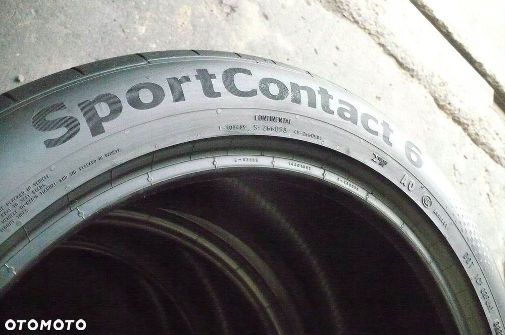 CONTINENTAL Sport Contact 6 285/40R21 6,6mm 2022 - 4