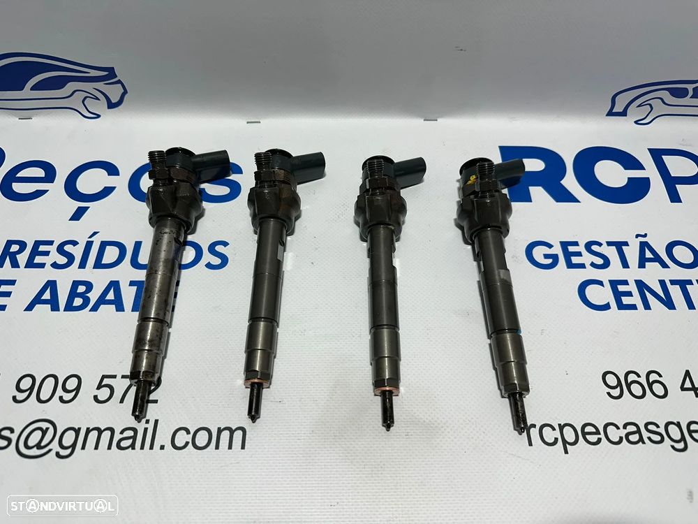 .Conjunto de 4 injetores Bosch BMW 2.0D 16v N47D20 N47 N47N 116D 118D 316D 318D 118cv 143cv 2006 - 2016 - 4
