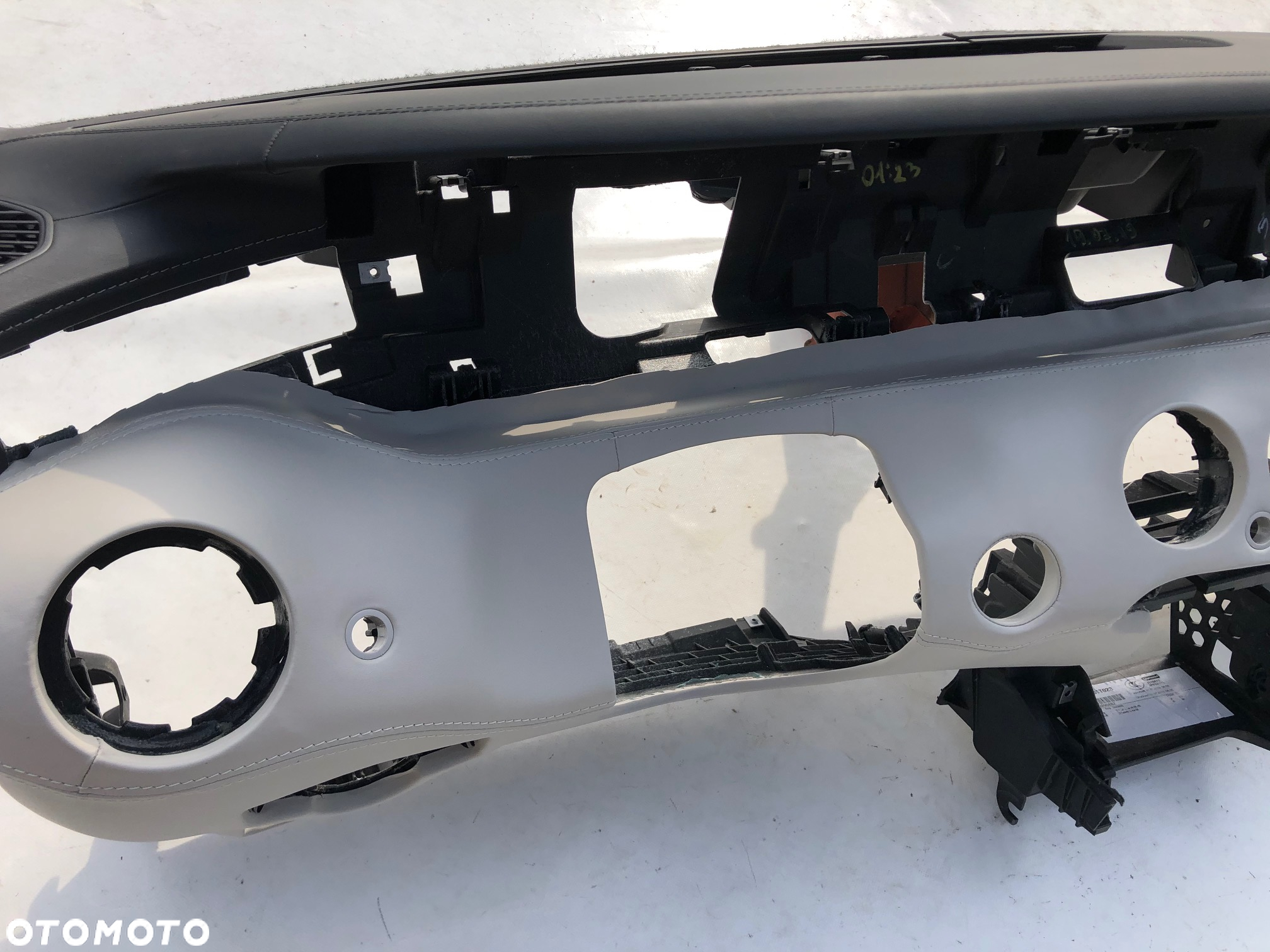 MERCEDES S W217 W222 DESKA KONSOLA KOKPIT PULPIT PÓŁKA PARAPET PODUSZKI AIRBAG PASY PAS KURTYNA FOTELA FOTEL  Raz2 - 7