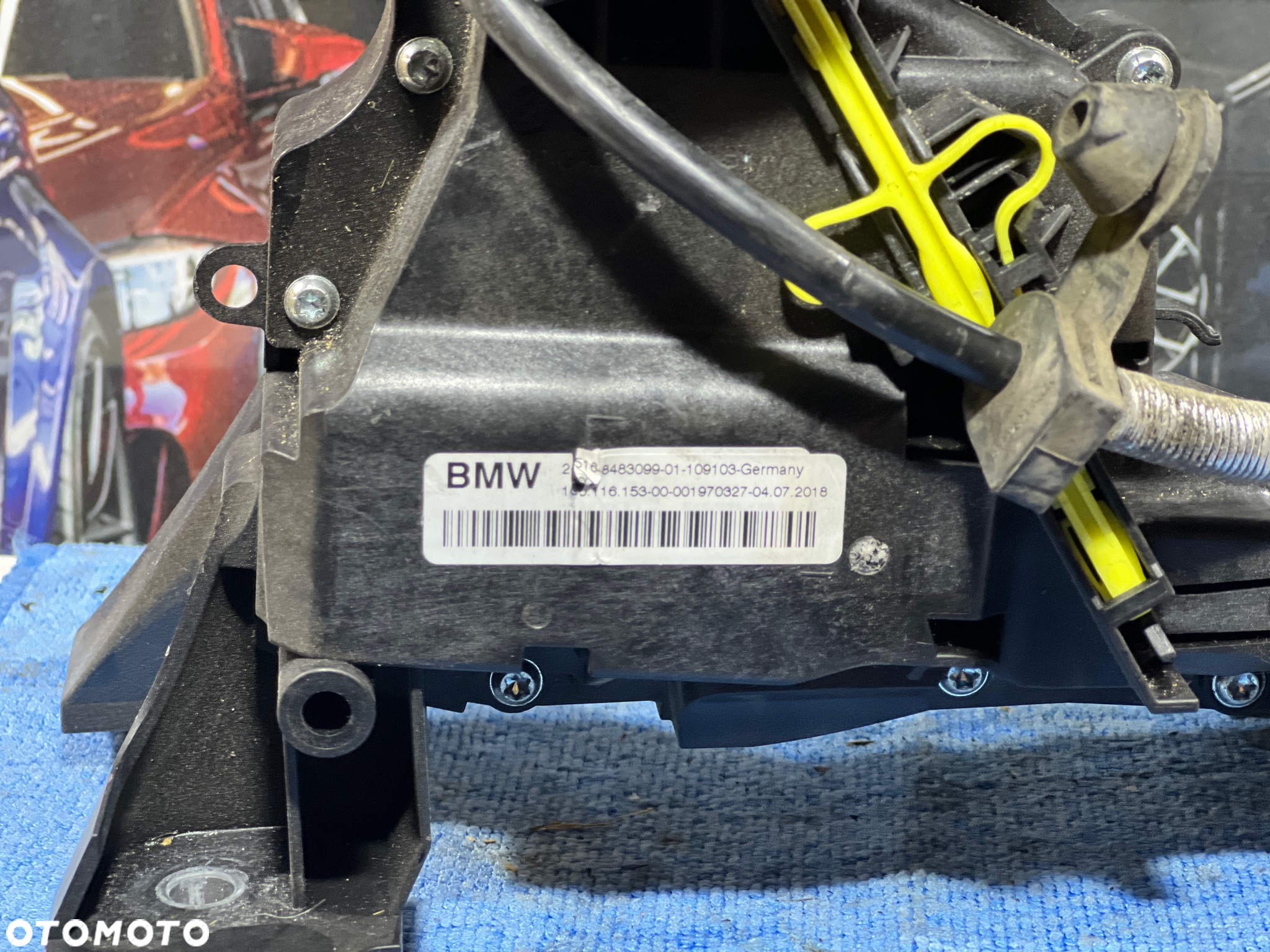 BMW 2 F45 F46 UK  WYBIERAK LEWAREK ZMIANY BIEGÓW 8483099 - 5