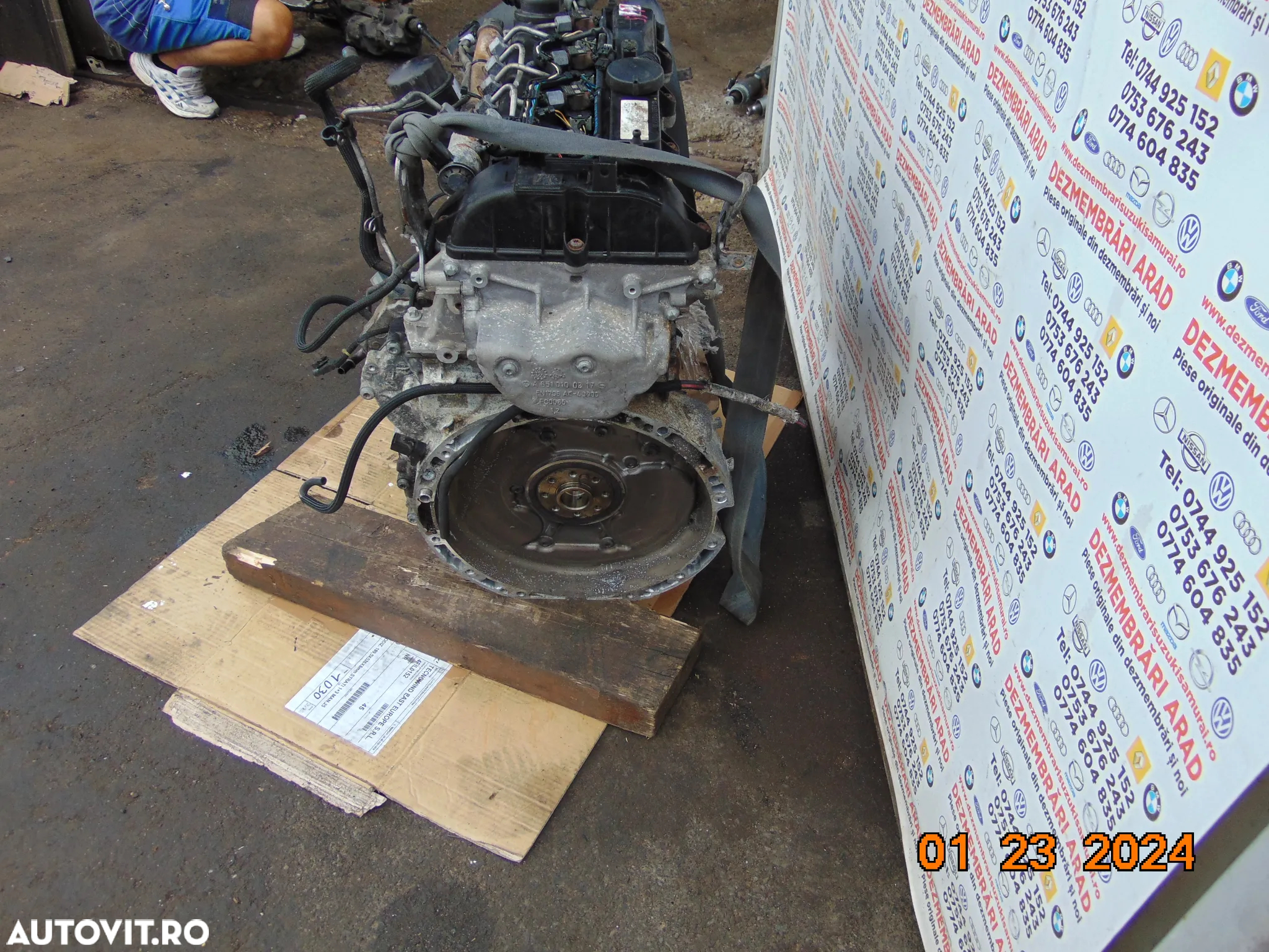 Motor Mercedes 2.2 euro 5 biturbo spreinter w906 vito viano w639 w212 w204 e class c class 651 - 2