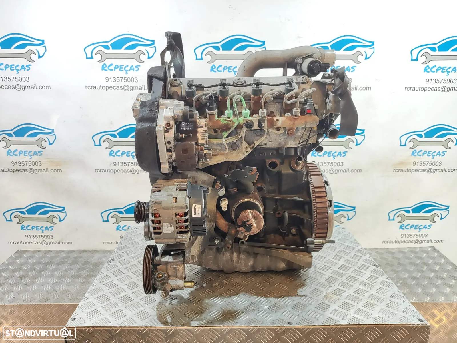 Motor Completo Opel Renault Nissan 1.9 DCI 8v 100cv 2005 F9Q760 F9QU760 - 2