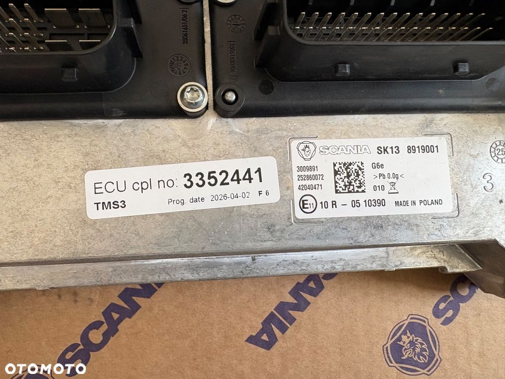 Sterownik Scania TMS3 komputer ECU 3352441 jak NOWY - 2