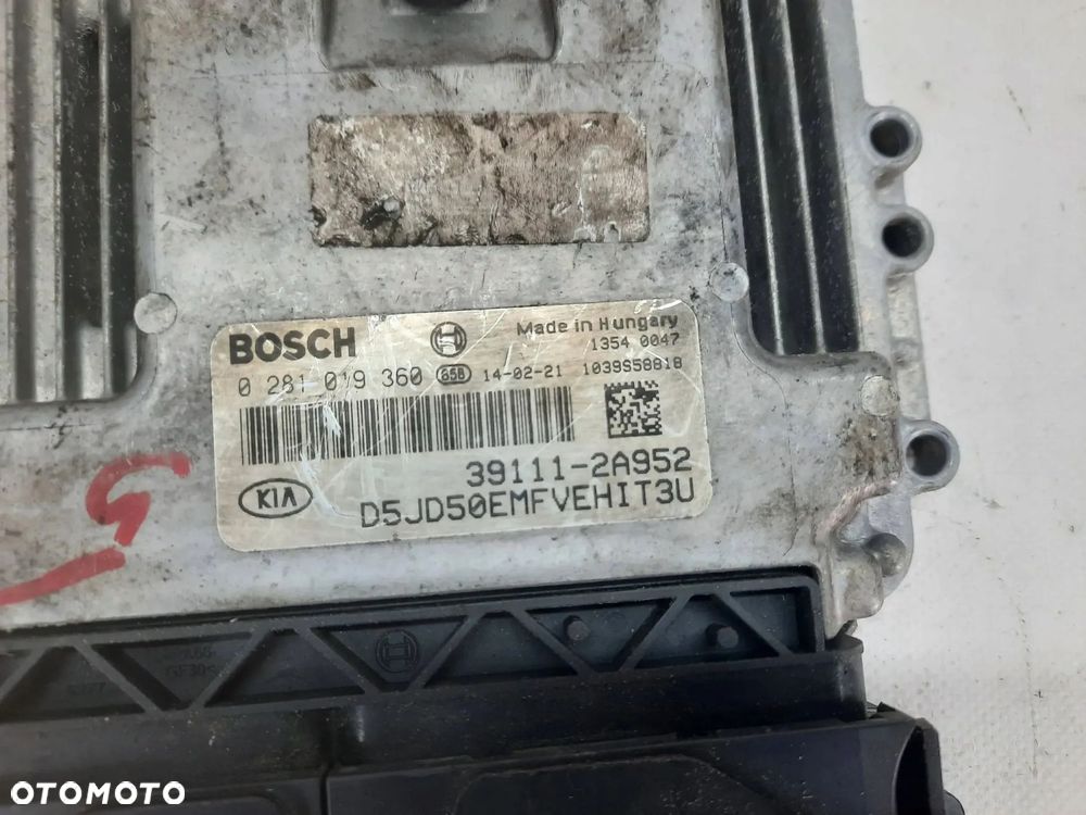 KOMPUTER STEROWNIK SILNIKA 39111-2A952 KIA CEED II 1.6 CRDI - 5