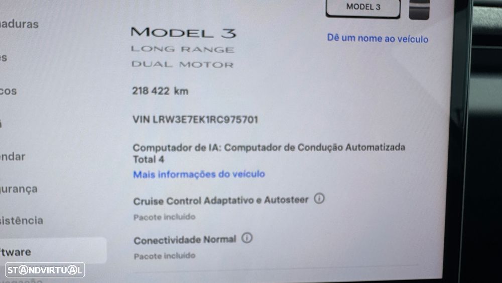 Tesla Model 3 Long Range Tração Integral Premium - 3