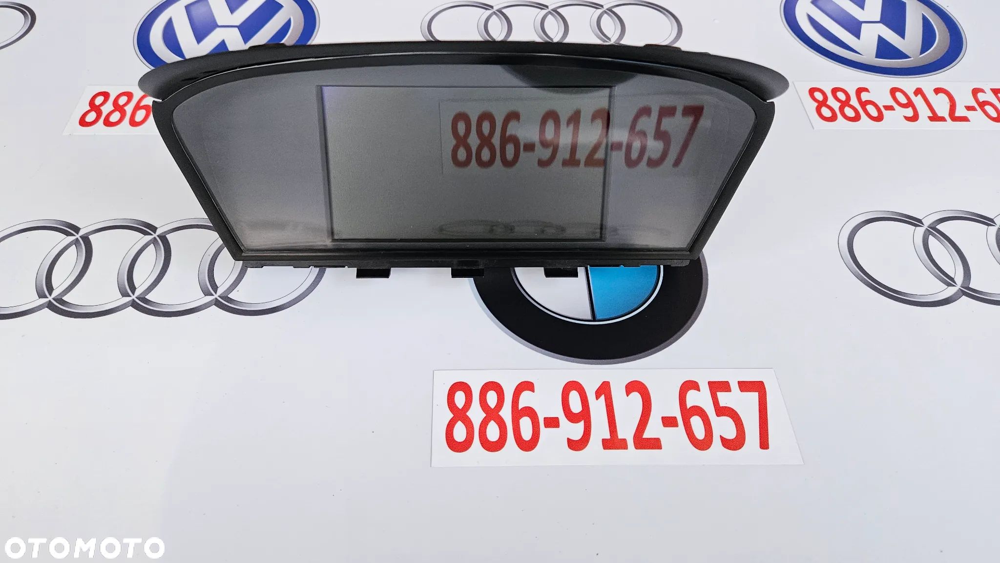 BMW 5 E60 E61 Wyświetlacz mały 6,5 Monitor nawigacji 9114358 - 1