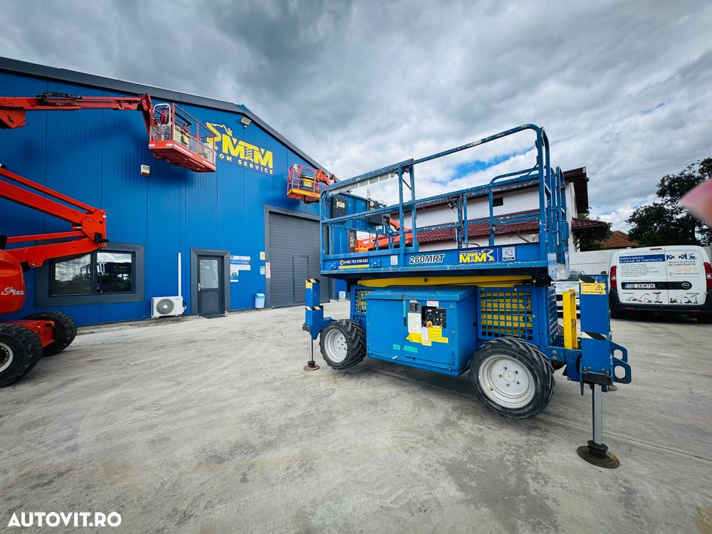 JLG 260MRT vanzare inchiriere nacela diesel cu cale 10 metri ridica 570 kg Valcea Pitesti Sibiu Craiova Tg Jiu Drobeta Turnu Severin - 4