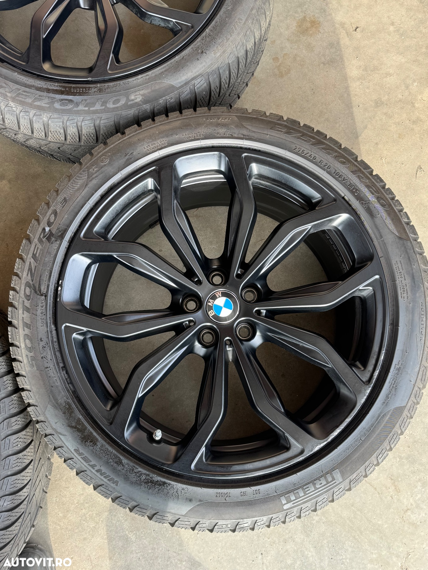 Vând jante originale BMW X4-X3 pe 20” cu anvelope de iarnă - 7