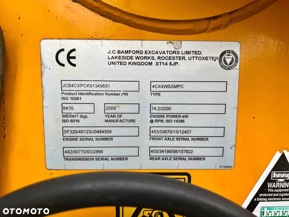 JCB 4CX SITEMASTER - 8