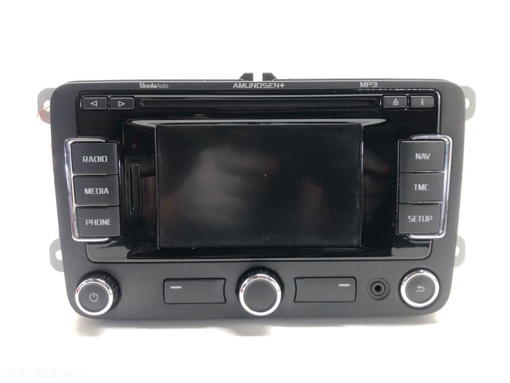 RADIO NAWIGACJA  SKODA SUPERB II Kombi (3T5) 2009 - 2015 2.0 TDI 103 kW [140 KM] olej napędowy 2009 - 1