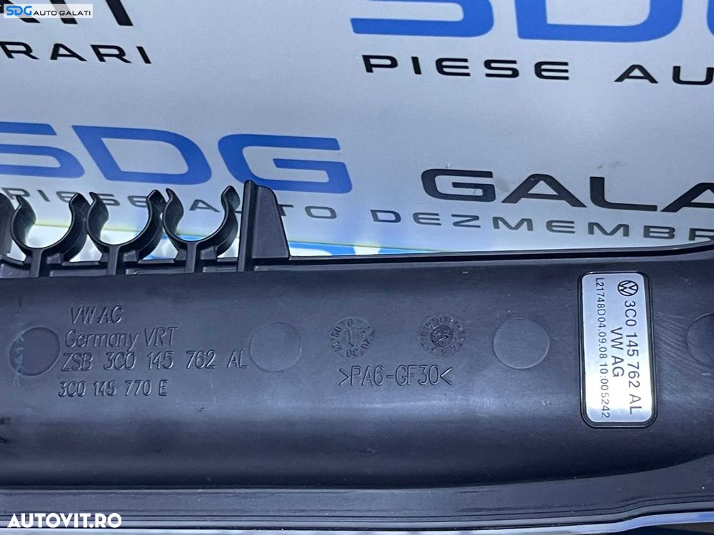 Tub Tubulatura Conducta Intercooler Seat Leon 1P 2.0 TDI BMM 2006 - 2013 Cod 3C0145762AL 3C0145770E [B3876] - 4