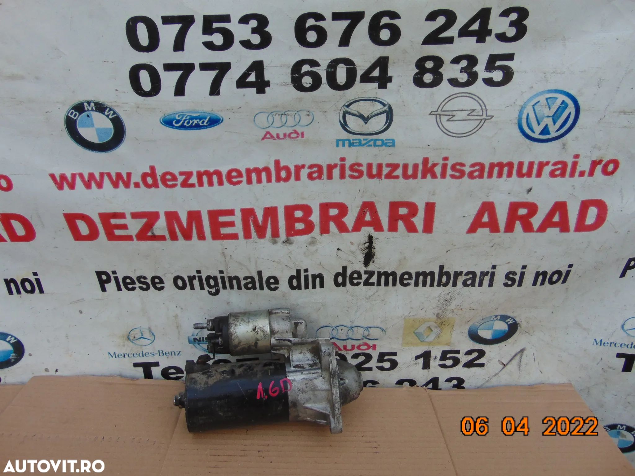 Electromotor Jeep renegade 1.6 fiat 500 500x 500c lancia 1.6 alfa romeo giulietta doblo - 1