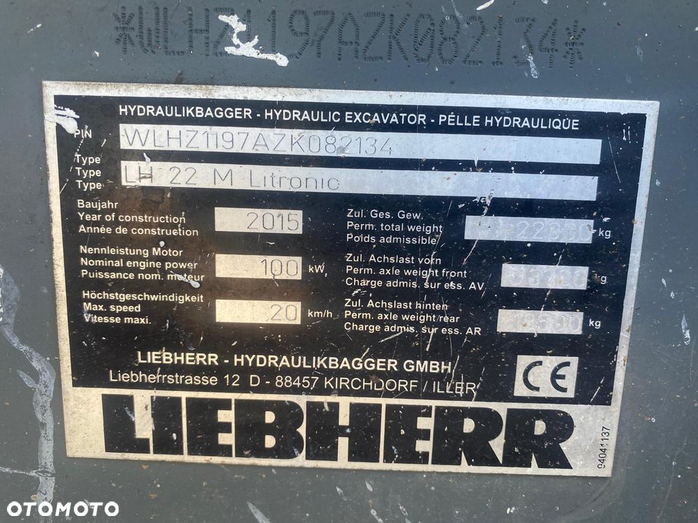 Liebherr LH 22 M Litronic / 2015 / Przeładunkowa - 31