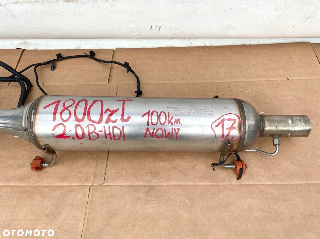 BOXER JUMPER 2.0 B-HDI 16- FILTR CZĄSTEK STAŁYCH DPF FAP E6 NOWY KOMPLETNY - 1