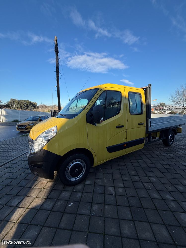Renault MASTER T35 2.3 DCI L3 CABINE DUPLA 7 LUGARES E CAIXA - 1