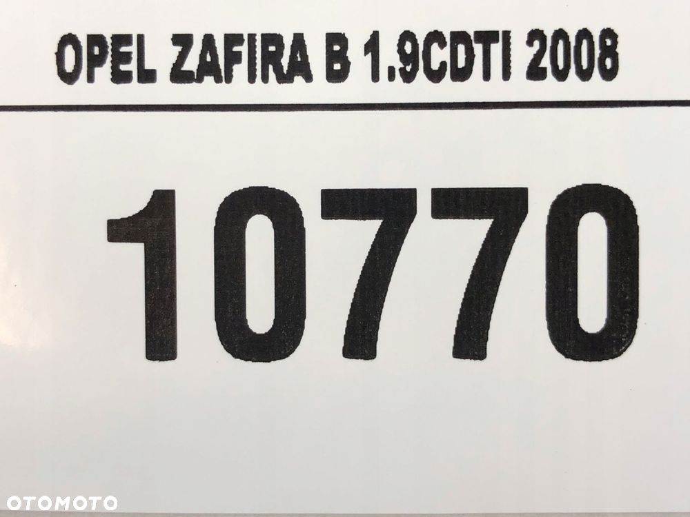 opel zafira b moduł sterownik silnika ecu 1.9cdti - 4