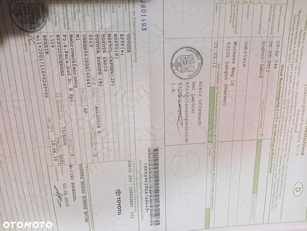 Toyota Yaris 1.33 VVT-i Cool - 27