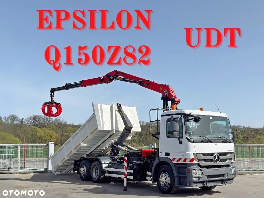 Mercedes-Benz ACTROS 2536 * HAKOWIEC * EPSILON Q150Z82 * STAN BDB - 1