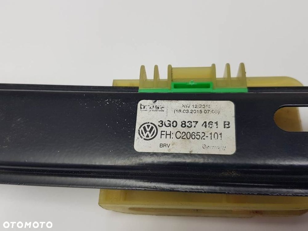 PODNOŚNIK SZYBY PRZÓD LEWY VW PASSAT B8 2015 EU - 6