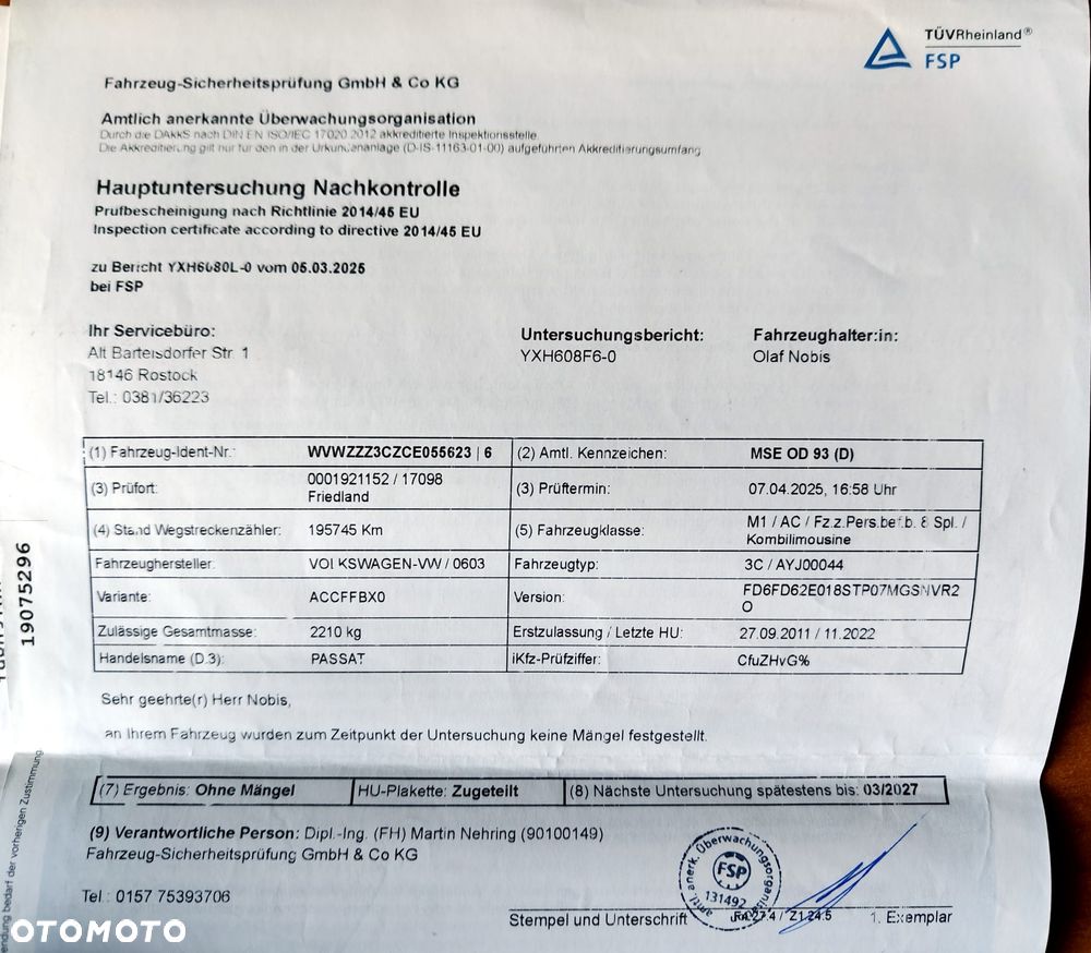 Volkswagen Passat 2.0 TDI DPF DSG Highline - 34