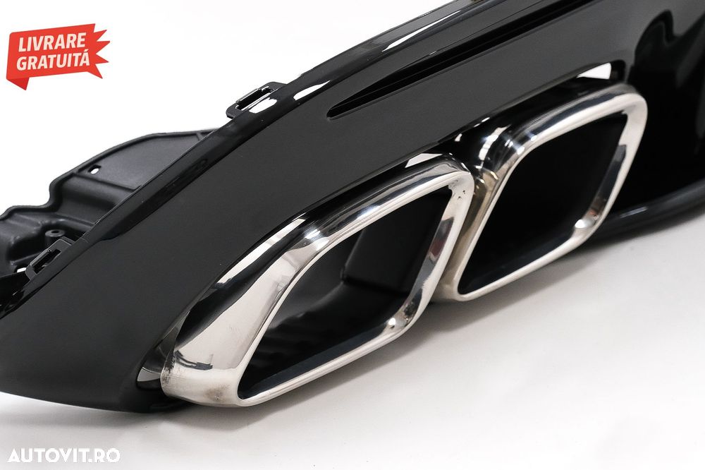Difuzor Mercedes C-Class W205 S205 (2014-2020) C63S Design cu Ornamente pentru bar- livrare gratuita - 5