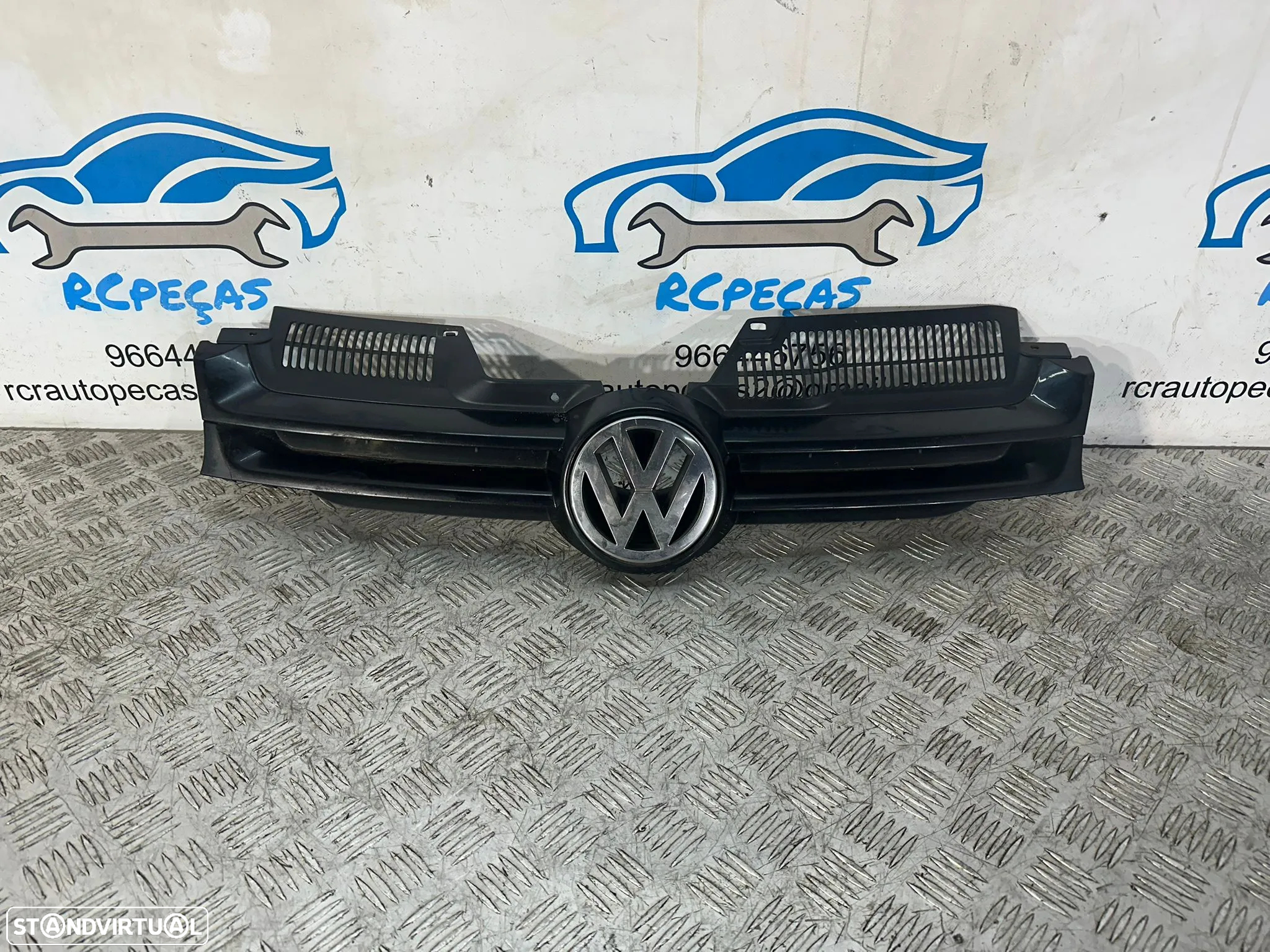 Grelha Frontal Parachoques VW Volkswagen Golf 5 MK5 1K 1K0853655 2003 - 2008 - 2