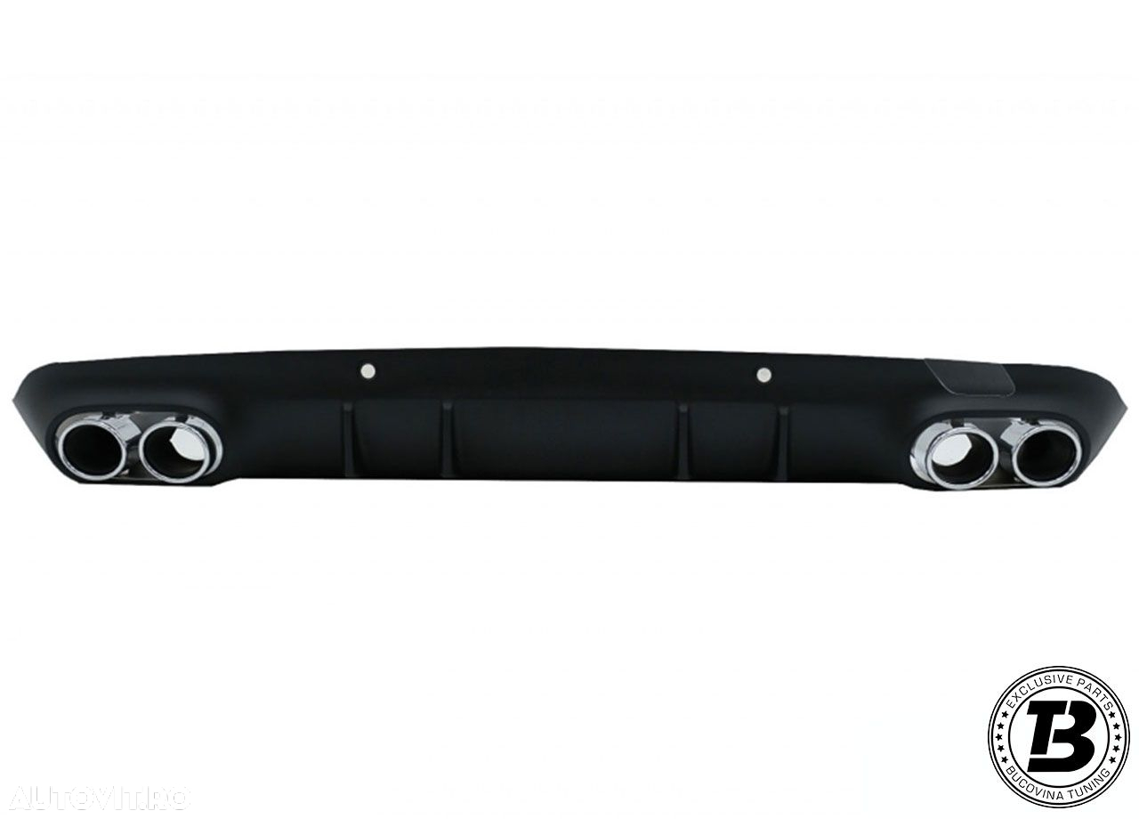 Difuzor Bara Spate cu Ornamente compatibil cu Mercedes CLS C257 CLS53 Design - 3