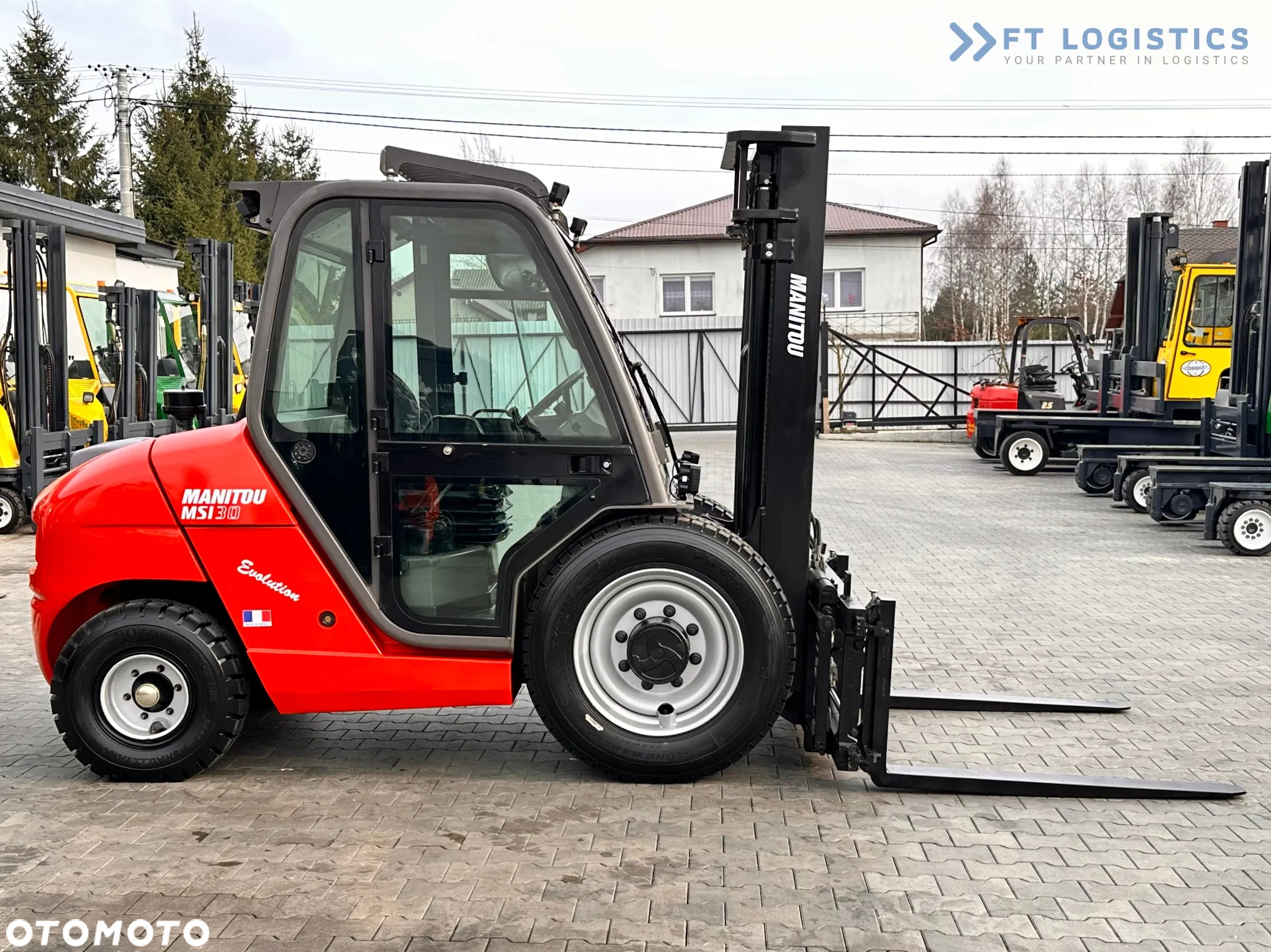 Manitou MSI30 / DIESEL / DUPLEX / 3400MM / KABINA / POZYCJONER / PRZESUW WIDEŁ / JAK NOWY - 14