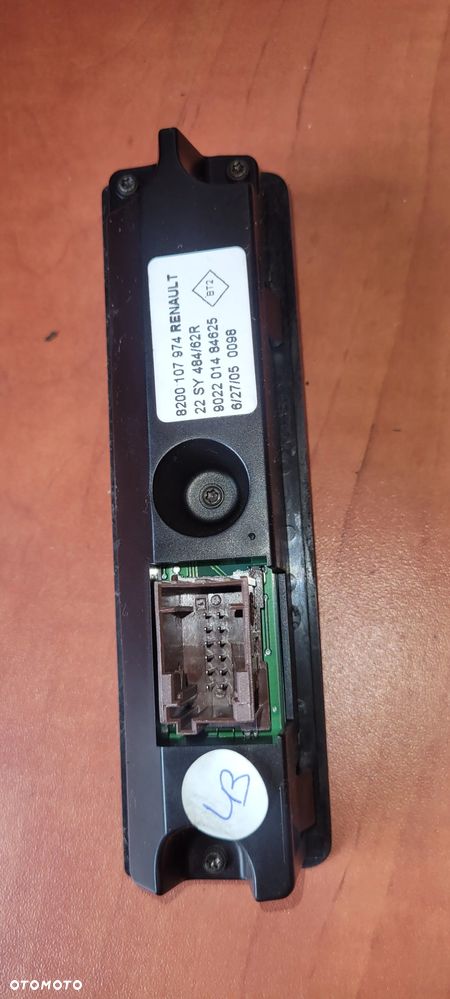 PANEL NAWIGACJI STEROWANIA RENAULT ESPACE IV  Przełącznik Navi Renault Scenic 2 grand scenic - 2