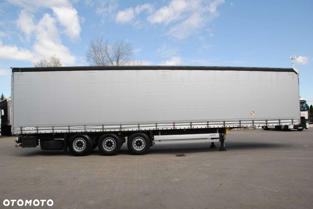 Schmitz Cargobull SCS kurtyna, podnoszona oś - 3